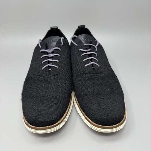 Nice Mens Cole Haan Grand.Os Shoes 11.5 M Black Dress Casual C27959 main image 7